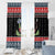 Alien Christmas Window Curtain Xmas Holiday Patterns - Wonder Print Shop