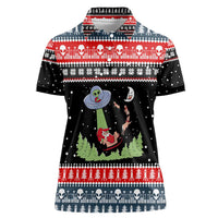 Alien Christmas Women Polo Shirt Xmas Holiday Patterns - Wonder Print Shop