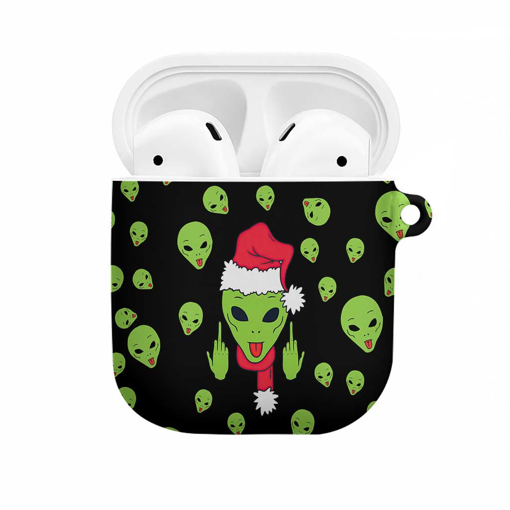 Alien Christmas AirPods Case Xmas Holiday Patterns - Wonder Print Shop