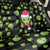 Alien Christmas Back Car Seat Cover Xmas Holiday Patterns - Wonder Print Shop