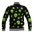 Alien Christmas Baseball Jacket Xmas Holiday Patterns - Wonder Print Shop