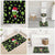 Alien Christmas Bathroom Set Xmas Holiday Patterns - Wonder Print Shop