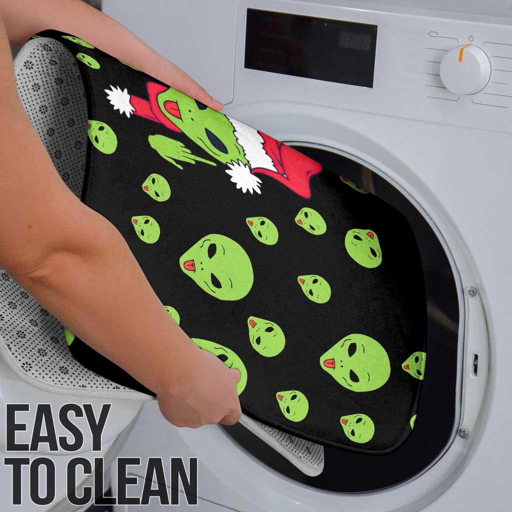 Alien Christmas Bathroom Set Xmas Holiday Patterns - Wonder Print Shop