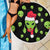 Alien Christmas Beach Blanket Xmas Holiday Patterns - Wonder Print Shop
