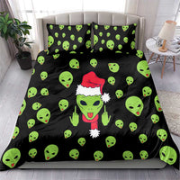 Alien Christmas Bedding Set Xmas Holiday Patterns - Wonder Print Shop