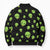 Alien Christmas Bomber Puffer Jacket Xmas Holiday Patterns - Wonder Print Shop