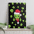 Alien Christmas Canvas Wall Art Xmas Holiday Patterns - Wonder Print Shop