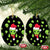 Alien Christmas Ceramic Ornament Xmas Holiday Patterns - Wonder Print Shop