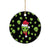 Alien Christmas Ceramic Ornament Xmas Holiday Patterns - Wonder Print Shop