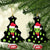 Alien Christmas Ceramic Ornament Xmas Holiday Patterns - Wonder Print Shop