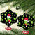 Alien Christmas Ceramic Ornament Xmas Holiday Patterns - Wonder Print Shop