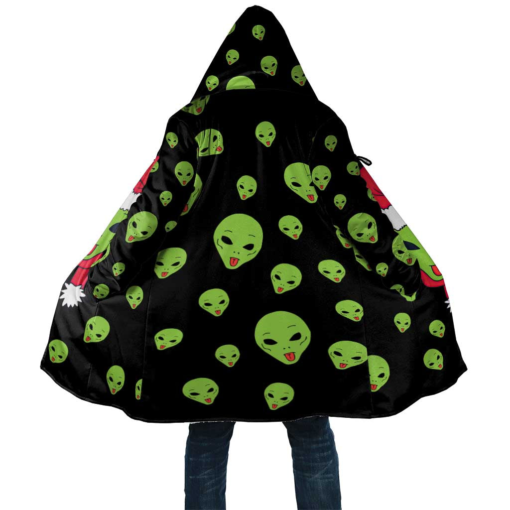 Alien Christmas Cloak Xmas Holiday Patterns - Wonder Print Shop