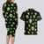 Alien Christmas Couples Matching Long Sleeve Bodycon Dress and Hawaiian Shirt Xmas Holiday Patterns - Wonder Print Shop