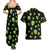 Alien Christmas Couples Matching Summer Maxi Dress and Hawaiian Shirt Xmas Holiday Patterns - Wonder Print Shop