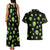 Alien Christmas Couples Matching Tank Maxi Dress and Hawaiian Shirt Xmas Holiday Patterns - Wonder Print Shop
