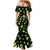 Alien Christmas Family Matching Mermaid Dress and Hawaiian Shirt Xmas Holiday Patterns - Wonder Print Shop