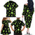 Alien Christmas Family Matching Off The Shoulder Long Sleeve Dress and Hawaiian Shirt Xmas Holiday Patterns - Wonder Print Shop