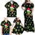 Alien Christmas Family Matching Off Shoulder Maxi Dress and Hawaiian Shirt Xmas Holiday Patterns - Wonder Print Shop