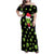 Alien Christmas Family Matching Off Shoulder Maxi Dress and Hawaiian Shirt Xmas Holiday Patterns - Wonder Print Shop