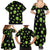 Alien Christmas Family Matching Summer Maxi Dress and Hawaiian Shirt Xmas Holiday Patterns - Wonder Print Shop