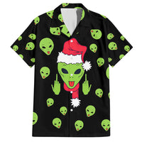 Alien Christmas Hawaiian Shirt Xmas Holiday Patterns - Wonder Print Shop