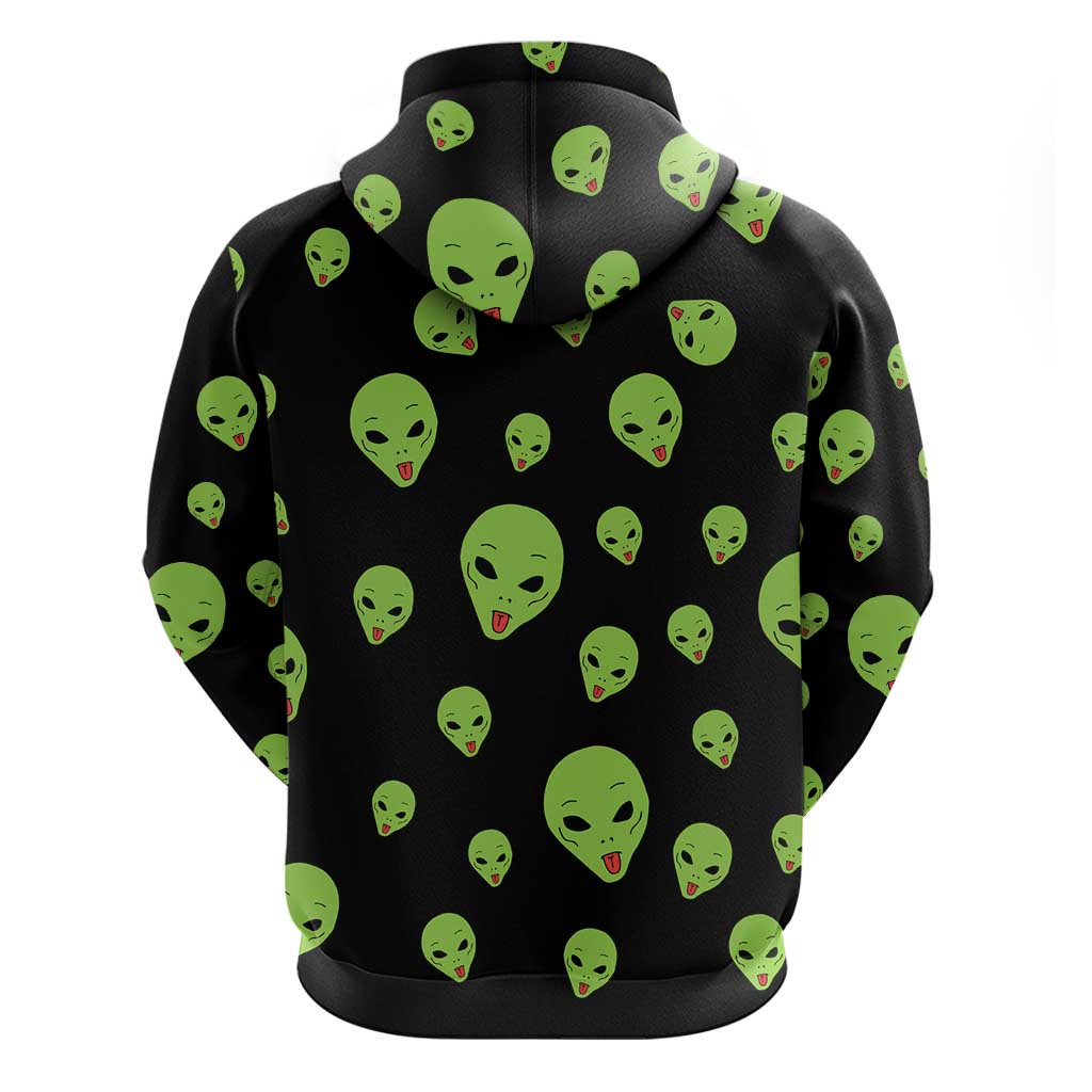 Alien Christmas Hoodie Xmas Holiday Patterns - Wonder Print Shop