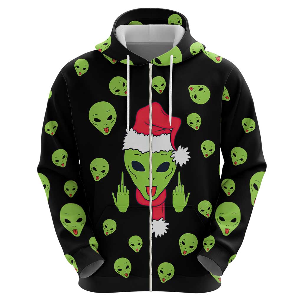 Alien Christmas Hoodie Xmas Holiday Patterns - Wonder Print Shop