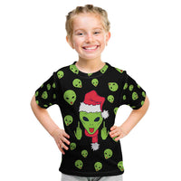 Alien Christmas Kid T Shirt Xmas Holiday Patterns - Wonder Print Shop