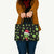 Alien Christmas Leather Bag Xmas Holiday Patterns - Wonder Print Shop