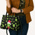 Alien Christmas Leather Bag Xmas Holiday Patterns - Wonder Print Shop