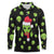 Alien Christmas Long Sleeve Polo Shirt Xmas Holiday Patterns - Wonder Print Shop