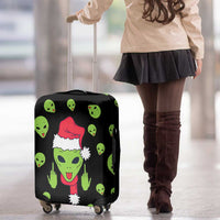 Alien Christmas Luggage Cover Xmas Holiday Patterns - Wonder Print Shop