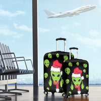 Alien Christmas Luggage Cover Xmas Holiday Patterns - Wonder Print Shop