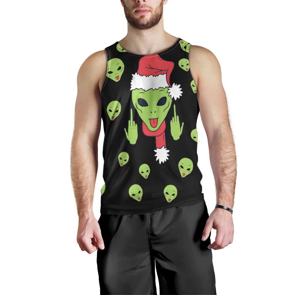 Alien Christmas Men Tank Top Xmas Holiday Patterns - Wonder Print Shop