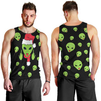 Alien Christmas Men Tank Top Xmas Holiday Patterns - Wonder Print Shop