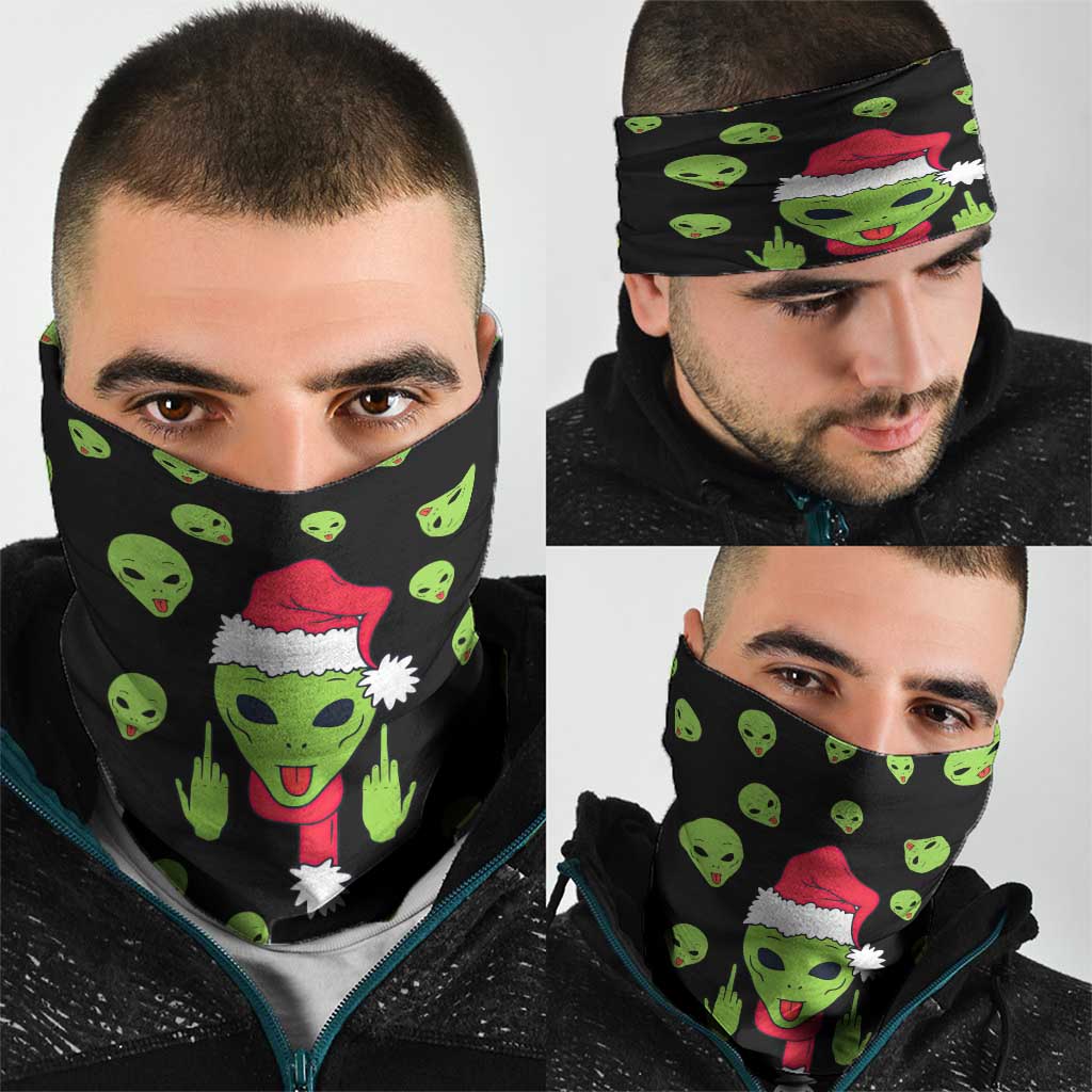 Alien Christmas Neck Gaiter Xmas Holiday Patterns - Wonder Print Shop