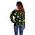 Alien Christmas Off Shoulder Sweater Xmas Holiday Patterns - Wonder Print Shop