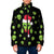 Alien Christmas Padded Jacket Xmas Holiday Patterns - Wonder Print Shop