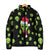 Alien Christmas Padded Jacket Xmas Holiday Patterns - Wonder Print Shop