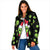 Alien Christmas Padded Jacket Xmas Holiday Patterns - Wonder Print Shop