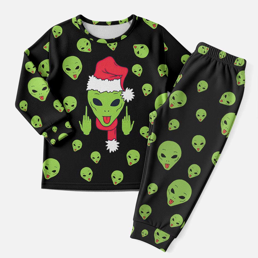 Alien Christmas Pajama Set Xmas Holiday Patterns - Wonder Print Shop
