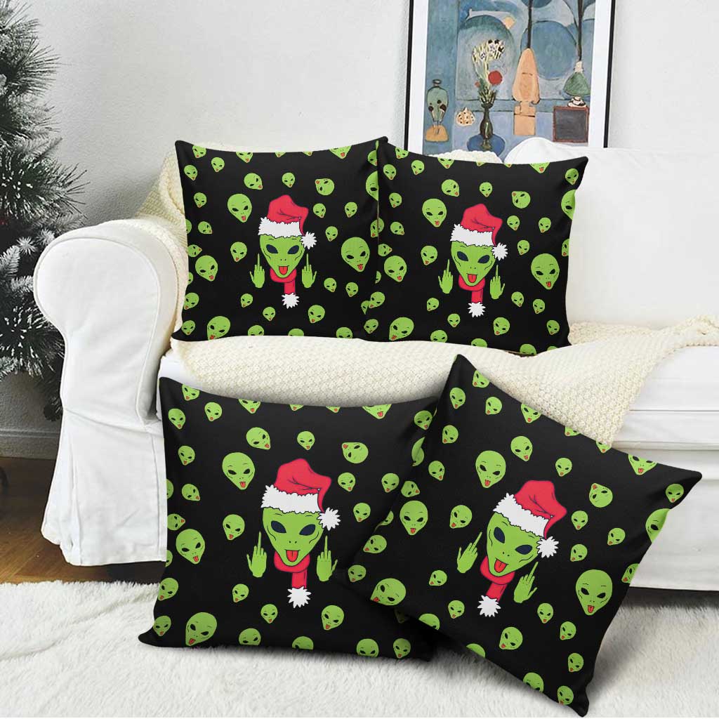 Alien Christmas Pillow Cover Xmas Holiday Patterns - Wonder Print Shop
