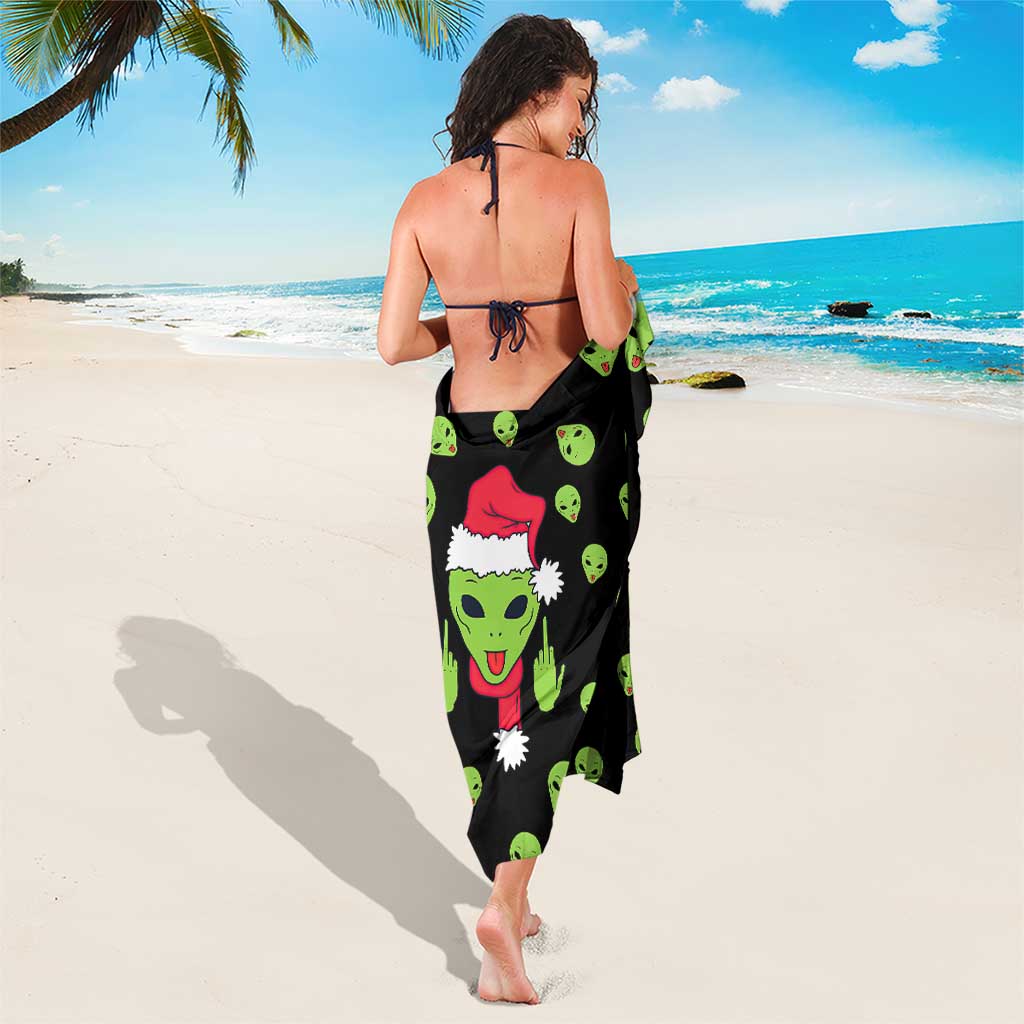 Alien Christmas Sarong Xmas Holiday Patterns - Wonder Print Shop
