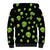 Alien Christmas Sherpa Hoodie Xmas Holiday Patterns - Wonder Print Shop