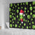 Alien Christmas Shower Curtain Xmas Holiday Patterns - Wonder Print Shop