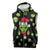 Alien Christmas Sleeveless Zip Hoodie Xmas Holiday Patterns - Wonder Print Shop