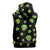 Alien Christmas Sleeveless Zip Hoodie Xmas Holiday Patterns - Wonder Print Shop
