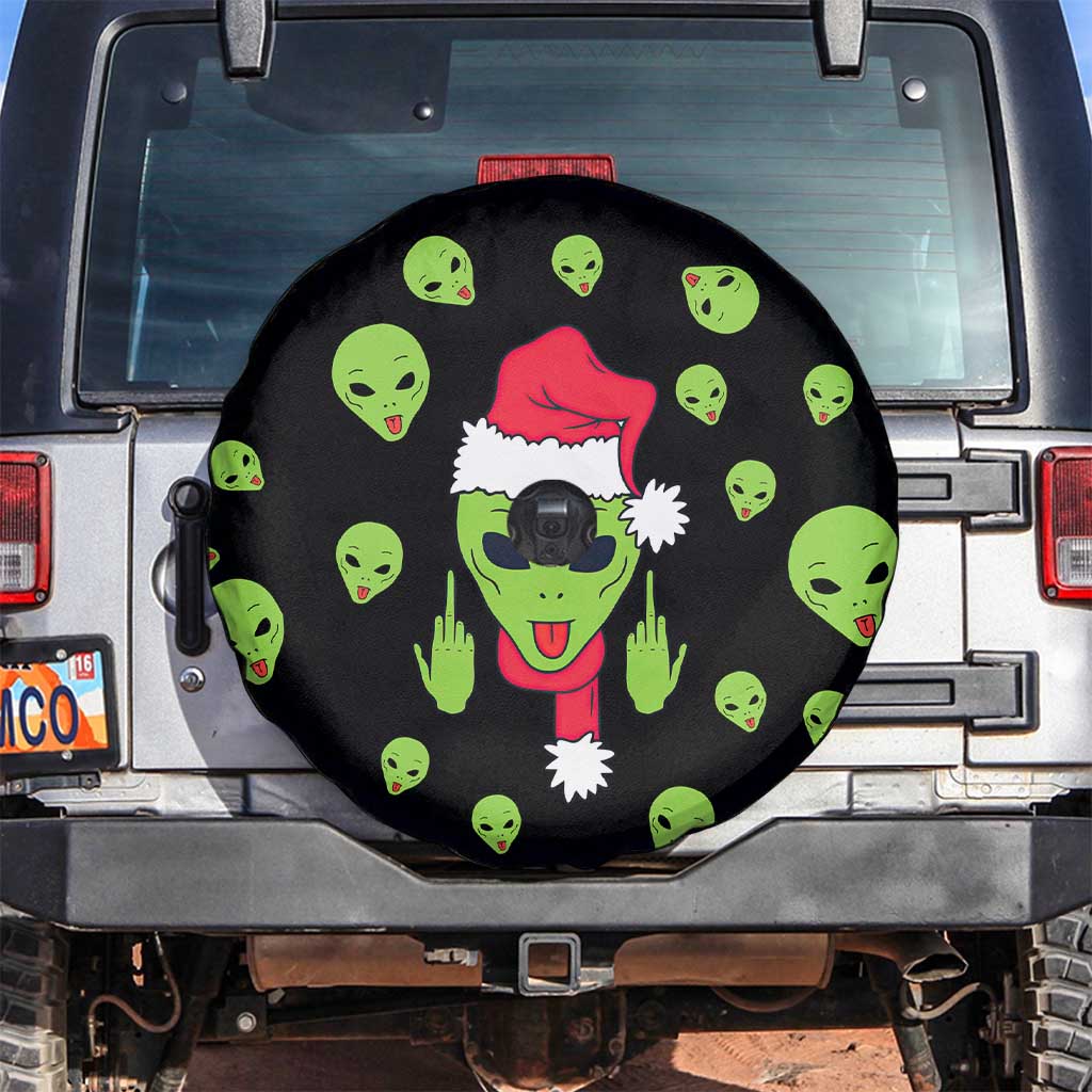 Alien Christmas Spare Tire Cover Xmas Holiday Patterns - Wonder Print Shop