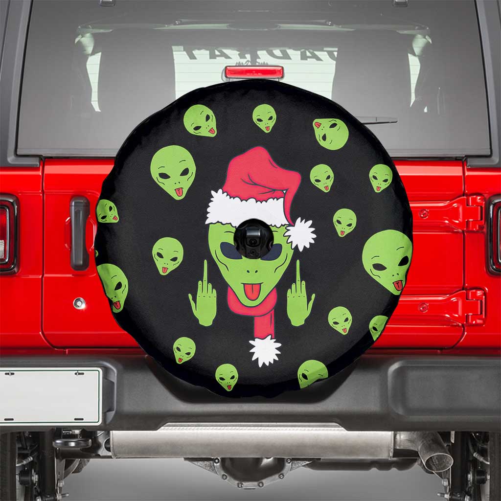 Alien Christmas Spare Tire Cover Xmas Holiday Patterns - Wonder Print Shop