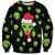 Alien Christmas Sweatshirt Xmas Holiday Patterns - Wonder Print Shop